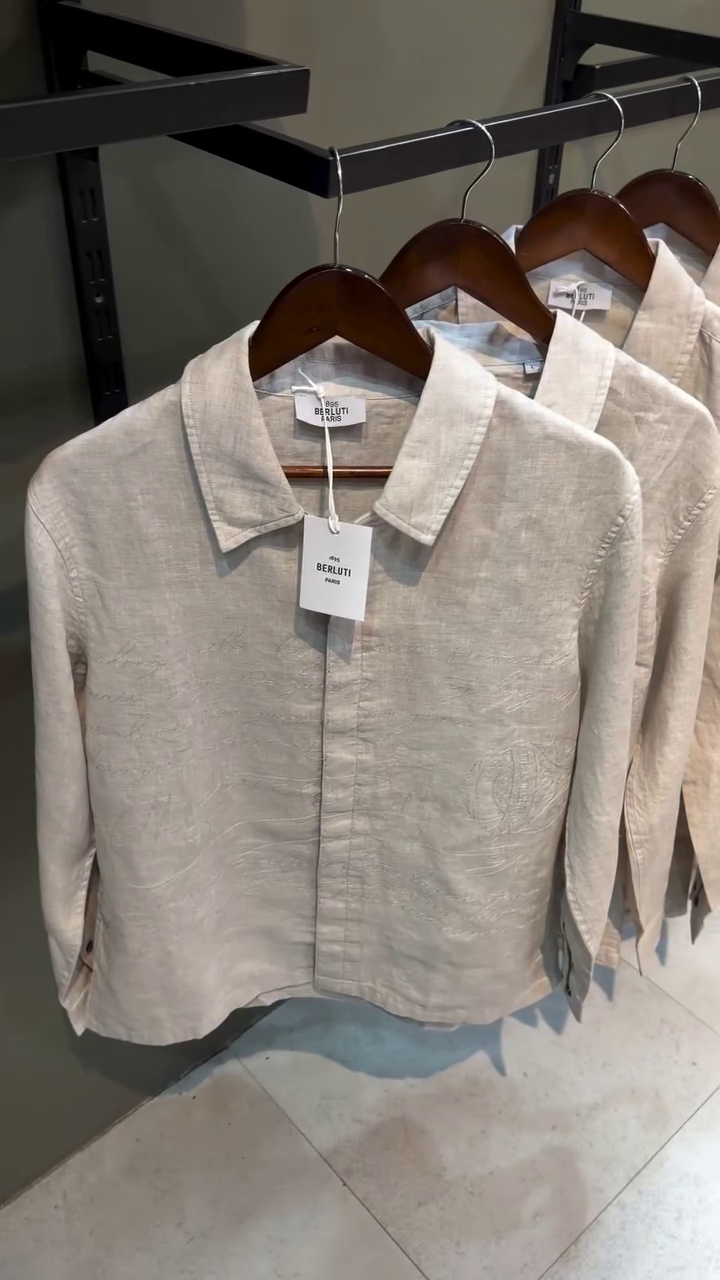 Textured Opaque Linen Casual Shirt - Image 5