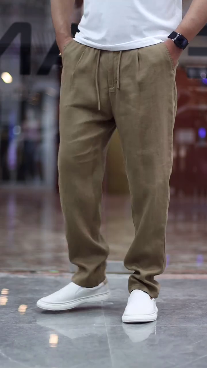 The Lifestyle Co. Mid Rise Cotton Trousers - Image 7
