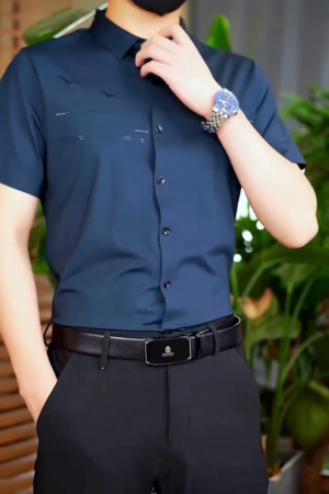 Men Classic Opaque Casual Shirt