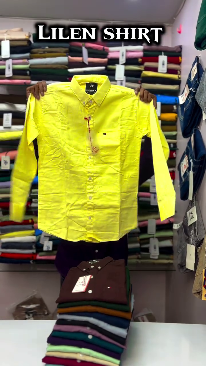 Button-Down Collar Pure Cotton Opaque Shirt - Image 15