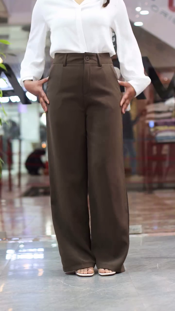 Women Maroon Trouser - Image 9