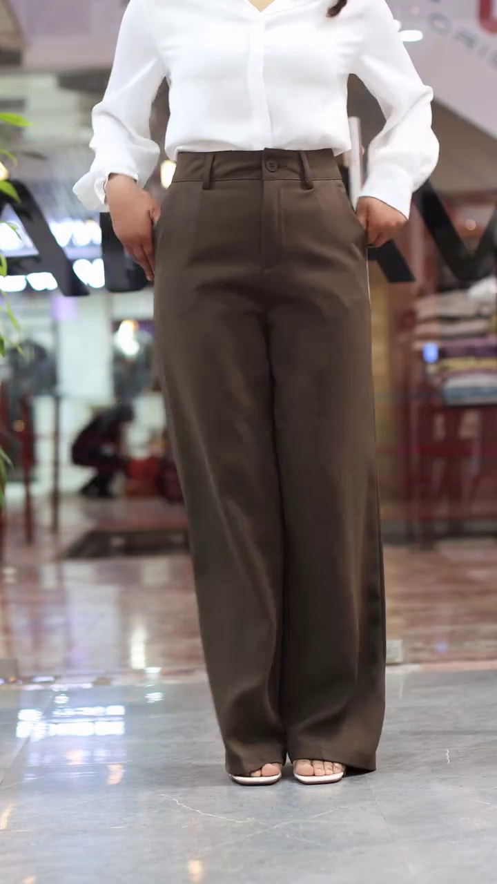 Women Maroon Trouser - Image 8