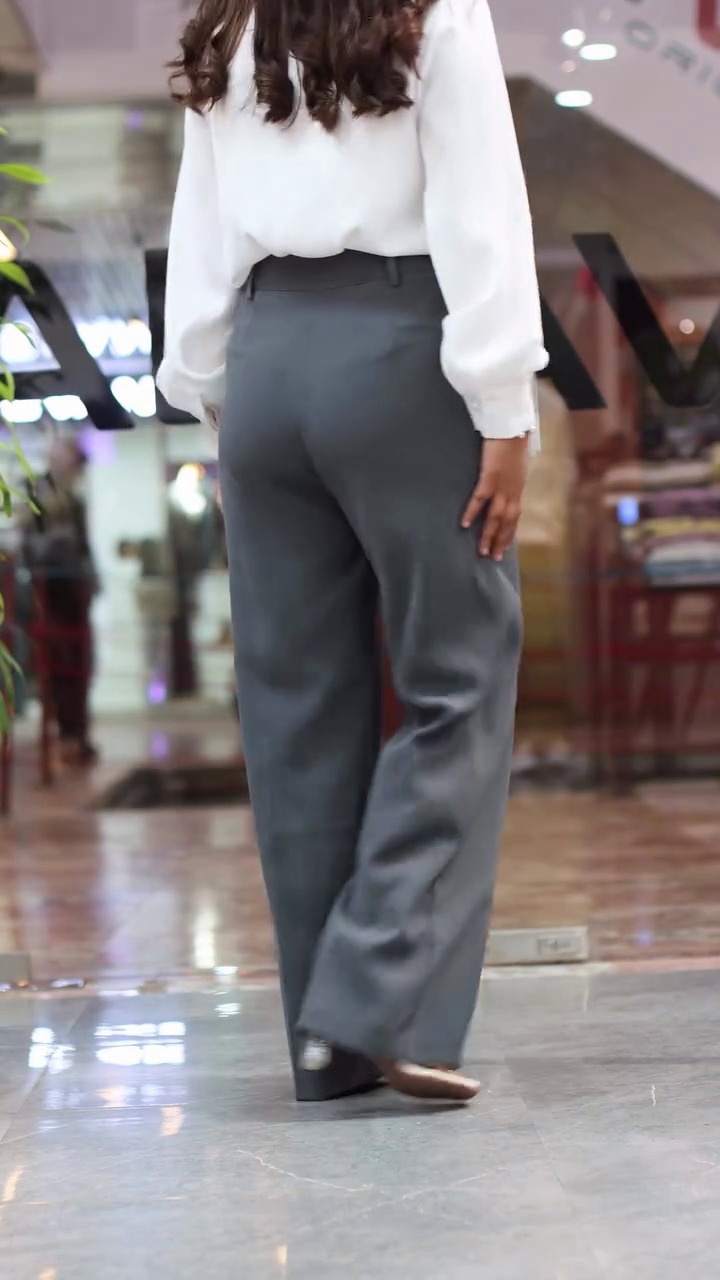 Women Maroon Trouser - Image 3