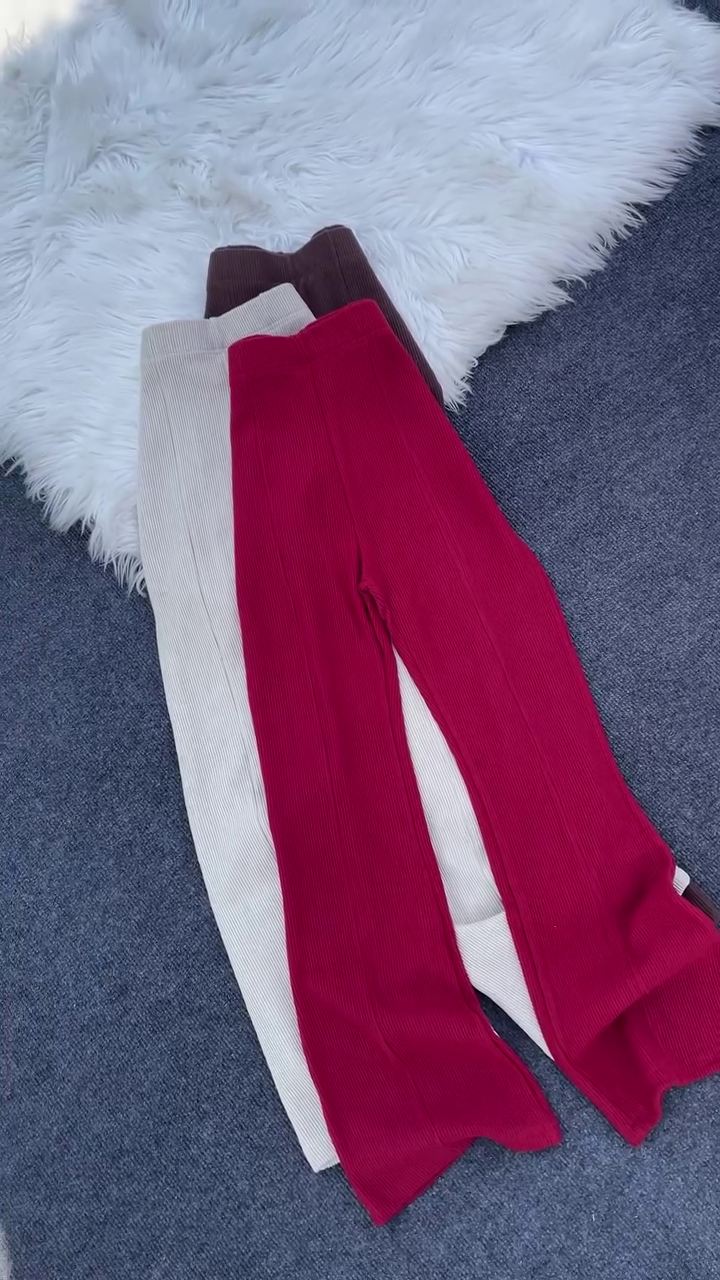 The Lifestyle Co Women Flared-Fit Parallel Bootcut Trousers