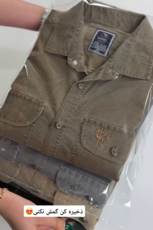 Men Standard Fit Solid Spread Collar Cotton Casual Shirt