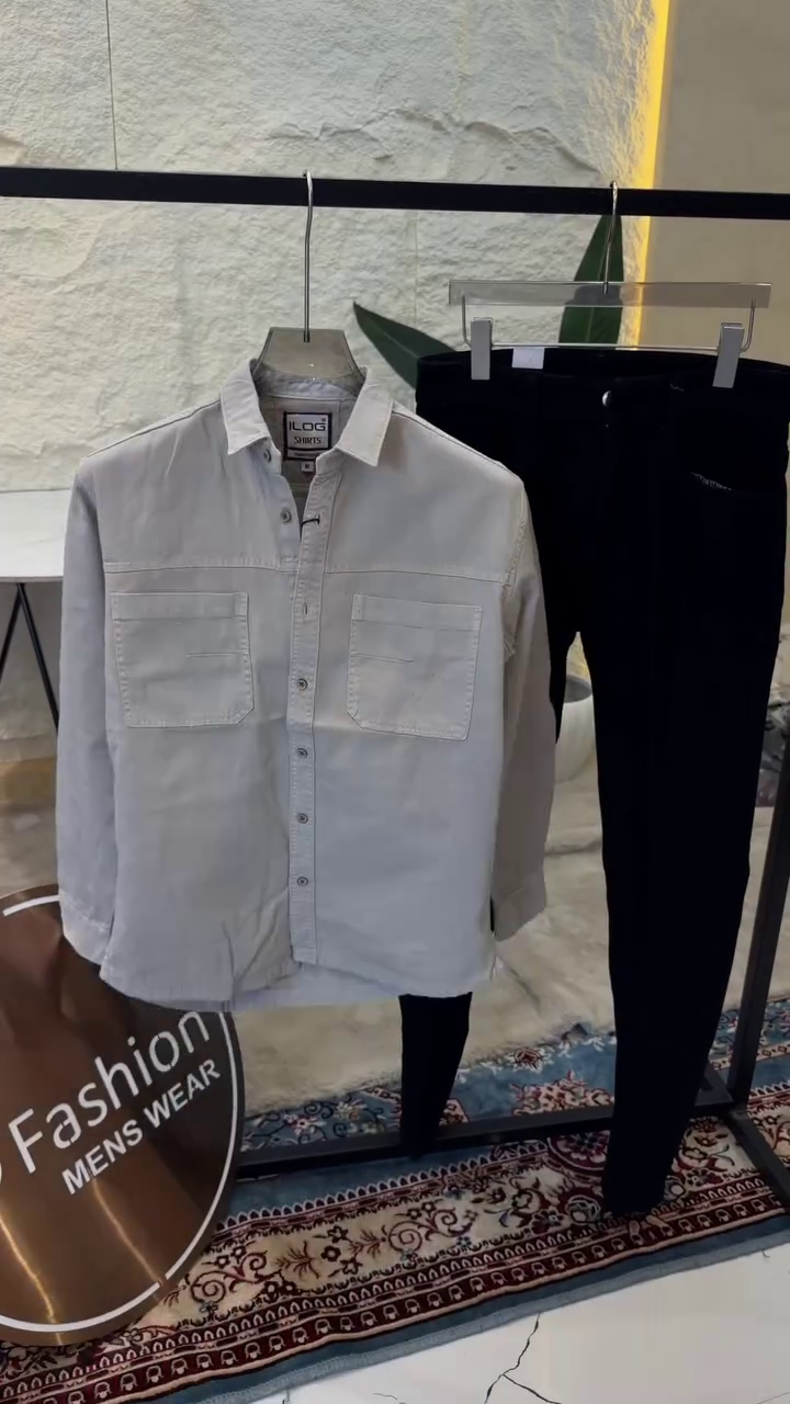 Men's Cocoa Cotton Full Sleeve Regular Fit Casual Solid Shirt - Image 6