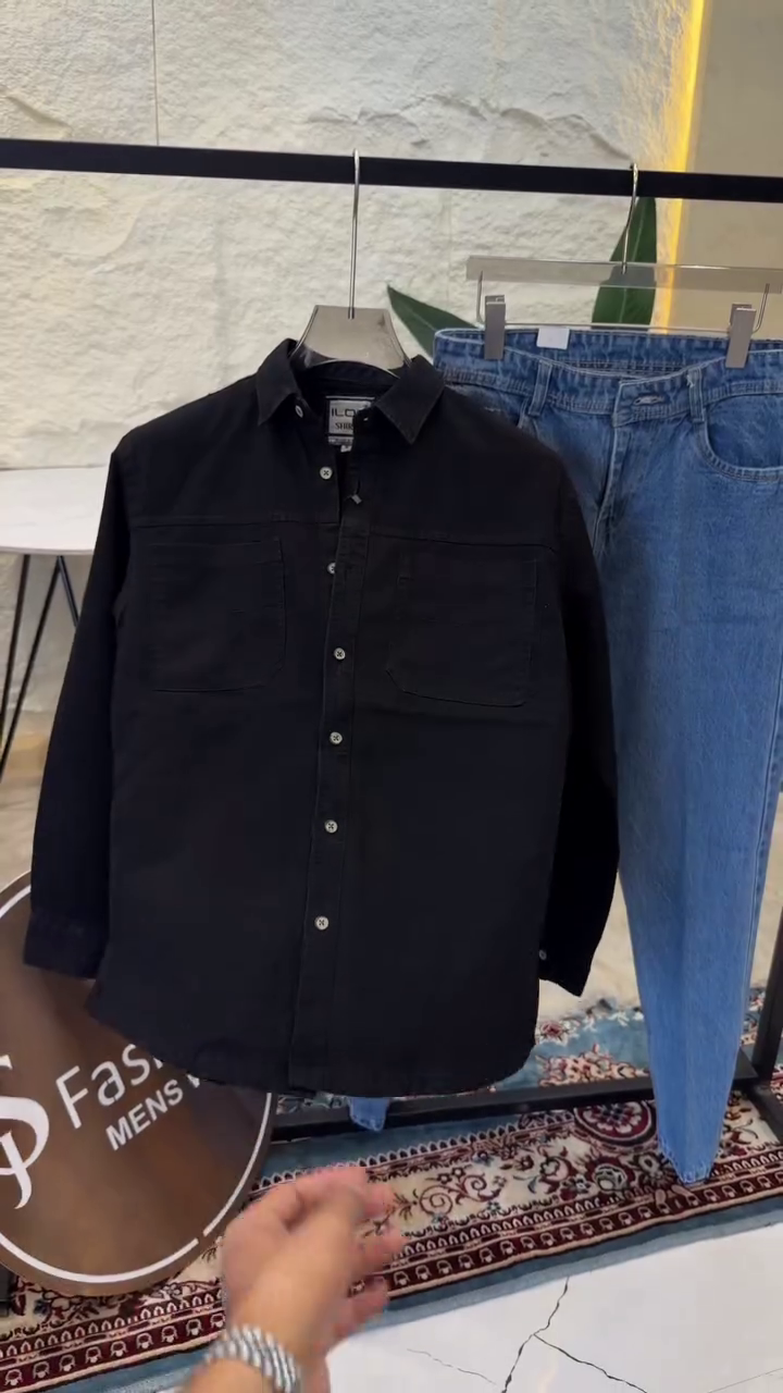 Men's Cocoa Cotton Full Sleeve Regular Fit Casual Solid Shirt - Image 5