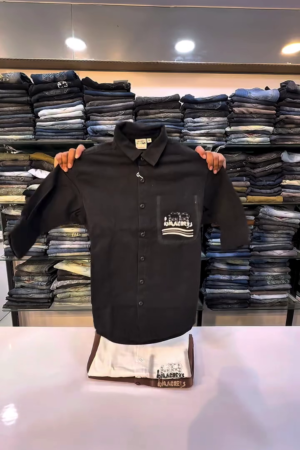 Men Blue Denim Shirt