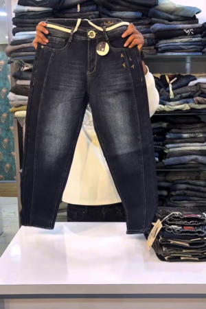 Men Slim Fit Mid-Rise Heavy Fade Stretchable Jeans